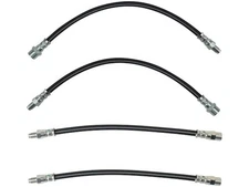 Front and Rear Brake Hose Set For 1990-1991 Mercedes 350SDL KG753WJ