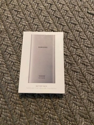 SAMSUNG  DUAL USB PORT CHARGING POWER BANK  *NIB* PB-P1100B 10000mAh