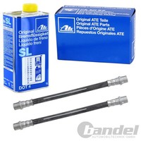 2Xate Bremsschlauch HINTEN+1L ATE SL DOT 4 Passend FüR VW Passat Skoda Superb
