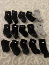 Nike Boys  Toddler Socks Lot, 15 Pairs Size XSmall 13-2c, Fits Ages 3y-4y