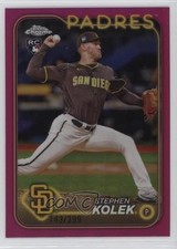 2024 Topps Chrome Update Magenta Refractor 143/399 Stephen Kolek #USC66 1u6