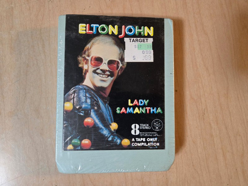 Elton John Lady Samantha SEALED UK 8 Track Tape
