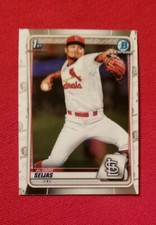 2020 Bowman Chrome Prospects Alvaro Seijas 1ST BOWMAN #BCP-60 St. Louis Cardinal