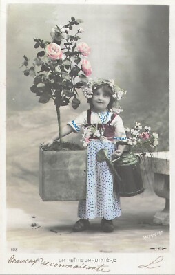 CP LA PETITE JARDINIERE ROSE ROSE IM TOPF GIESSKANNE - 26161