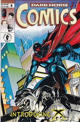 Dark Horse Comics #8 (1993) Introducing X FIRST PRINT Dark Horse