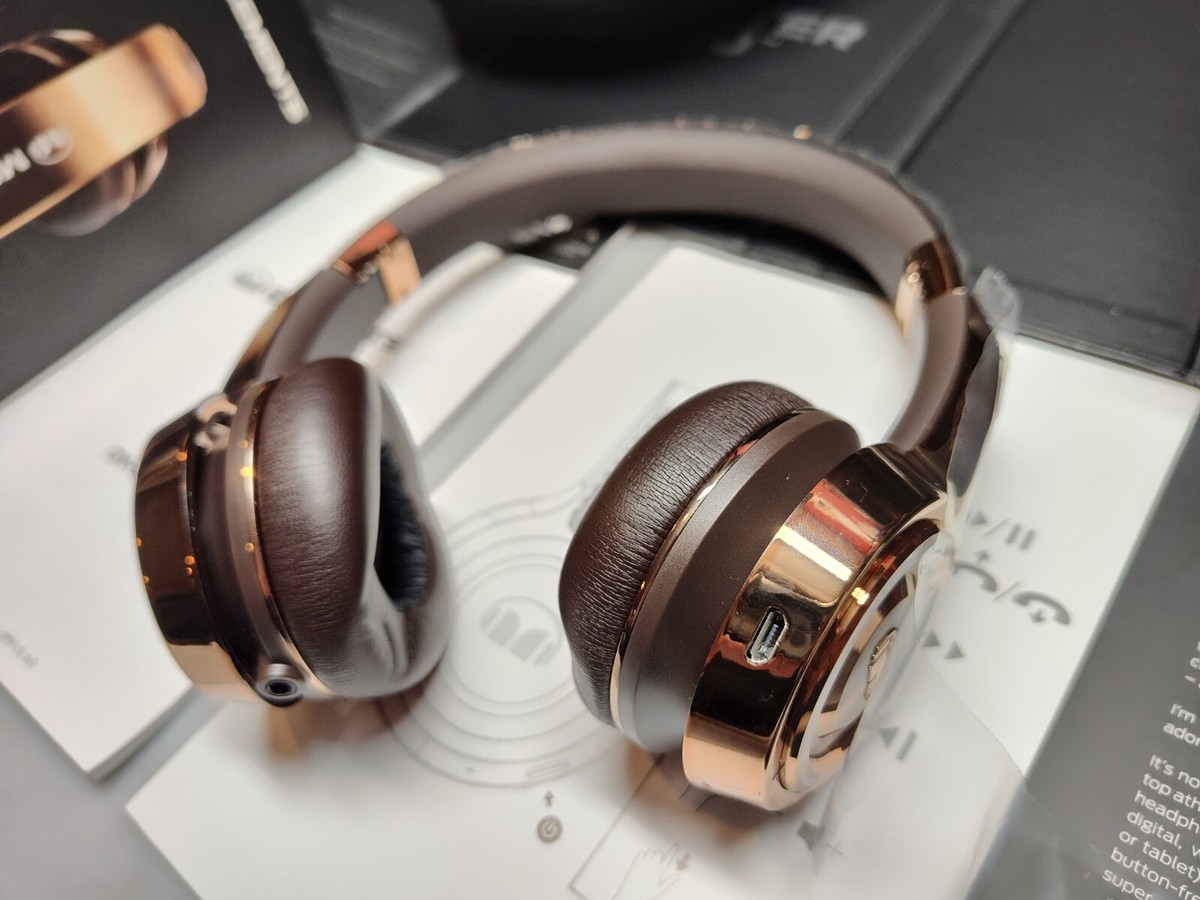 NOS Monster Elements On-Ear APT-X CSR Bluetooth / Wired Rose NOS Monster Elements On-Ear APT-X CSR Bluetooth / Wired Rose