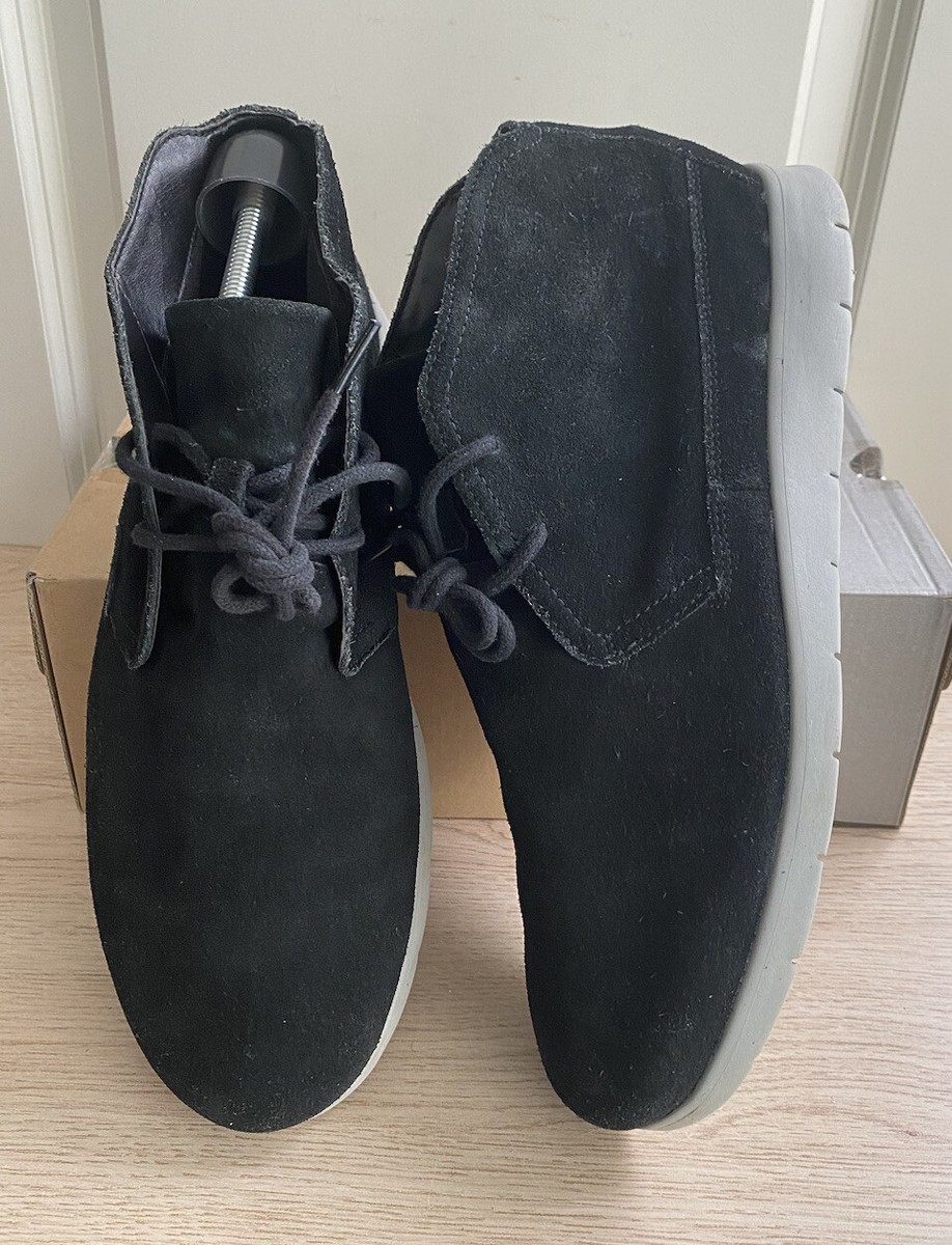 UGG Dustin‎ Suede Leather Lace-Up Black Men\'s  Chukka Boots Size 10 s-l1200.png main image 3
