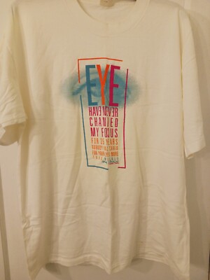 Vintage  Silver Threads  XL  Graphic T-shirt  Pearle Vision  80s
