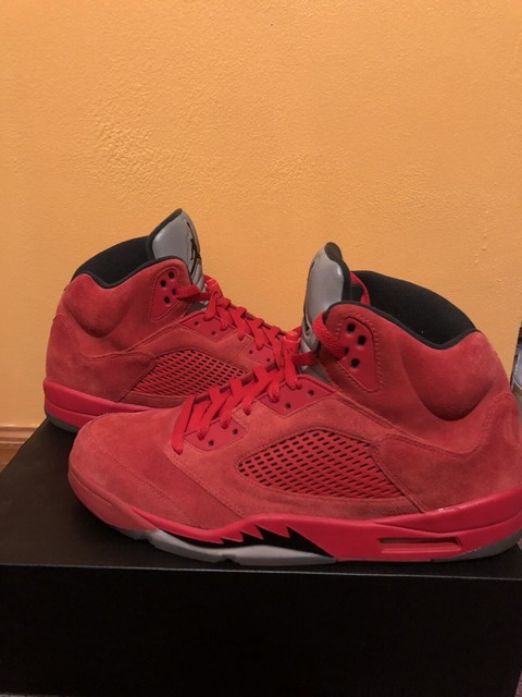 jordan retro 5 university red