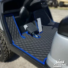 Xtreme Mats Yamaha DRIVE/G29 Full Coverage Golf Cart Floor Mat - BLUE