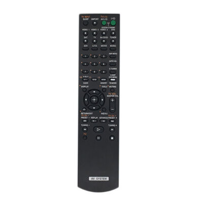 New Replaced Remote Control For Sony STR-DA1000ES STR-DA3000ES AV A/V Receiver