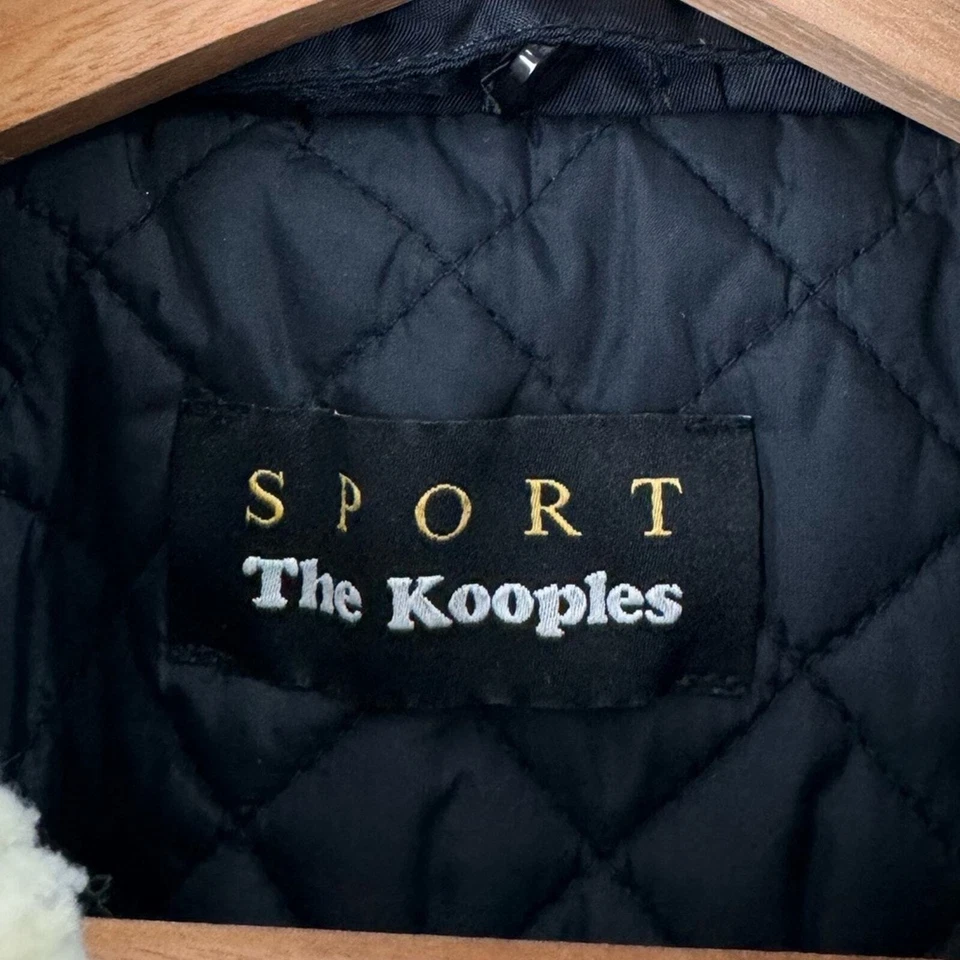 The Kooples Sport Men Fleece Collar Jacket Size Medium - Image 3 of 4