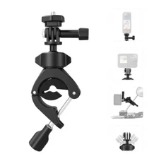 Bike Motorcycle Clip 1/4" Expansion Mount For DJI Action 4 for Insta360 Ace Pro