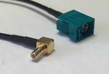 SMB Male Angle to Fakra Z Female Exten RG174 Coaxial Cable Pick Your Length US