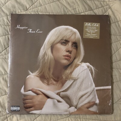 Billie Eilish   Happier Than Ever - org. Indie Exclusive Brown Vinyl Sealed LP