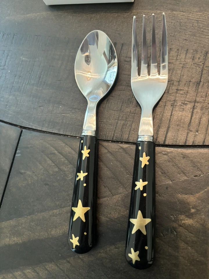 Plato Pottery Barn Disney + Utensilio Halloween Fiesta Escuela Niño Gato ¡JUEGO 8! Foto 4 de 4