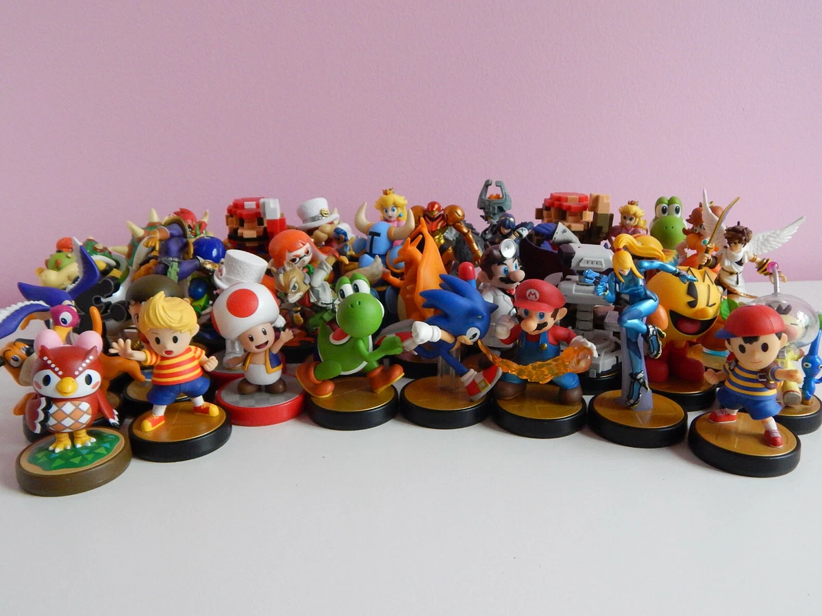  Mario amiibo (Super Smash Bros Series) : Amiibo Mario: Toys &  Games