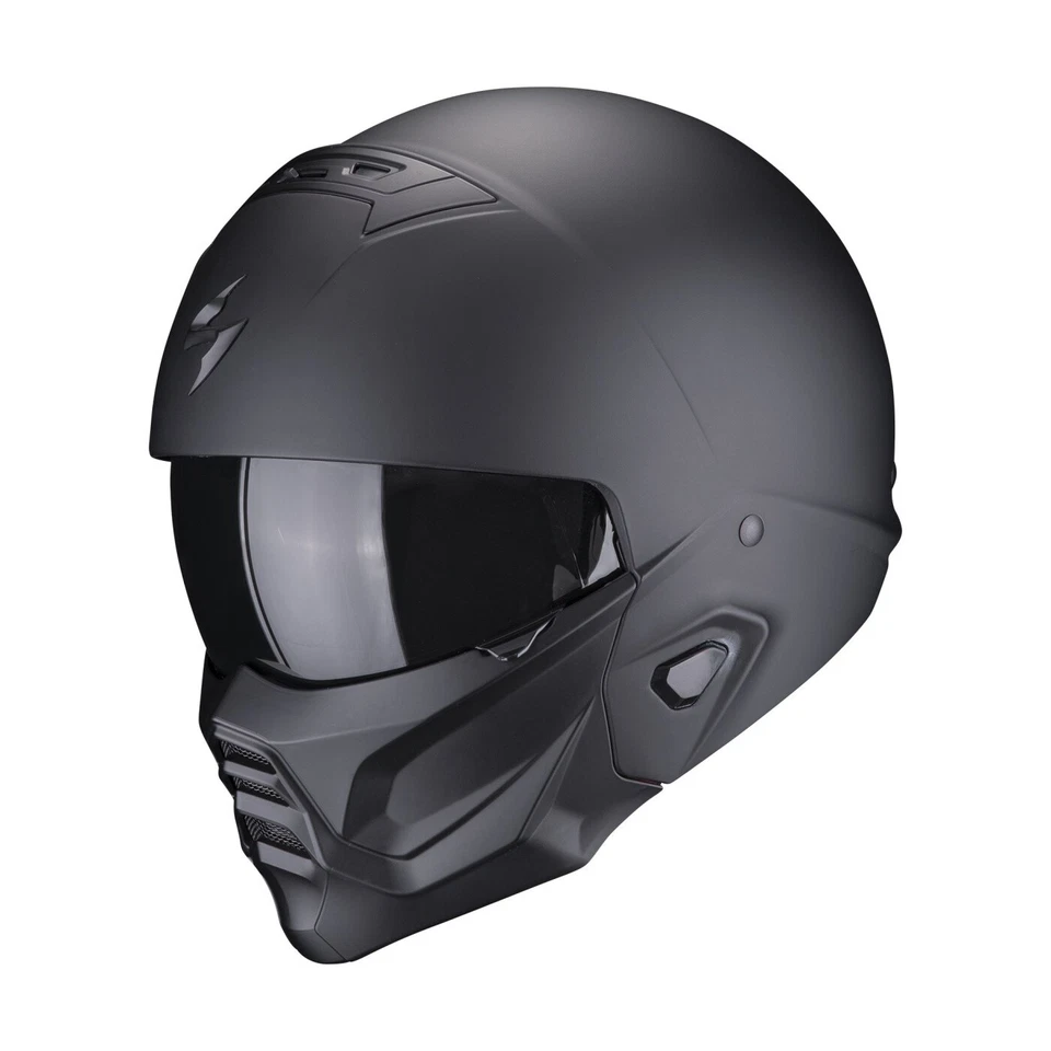 Scorpion Exo-Combat II Solide Casque Noir-Mat - Photo 1/1