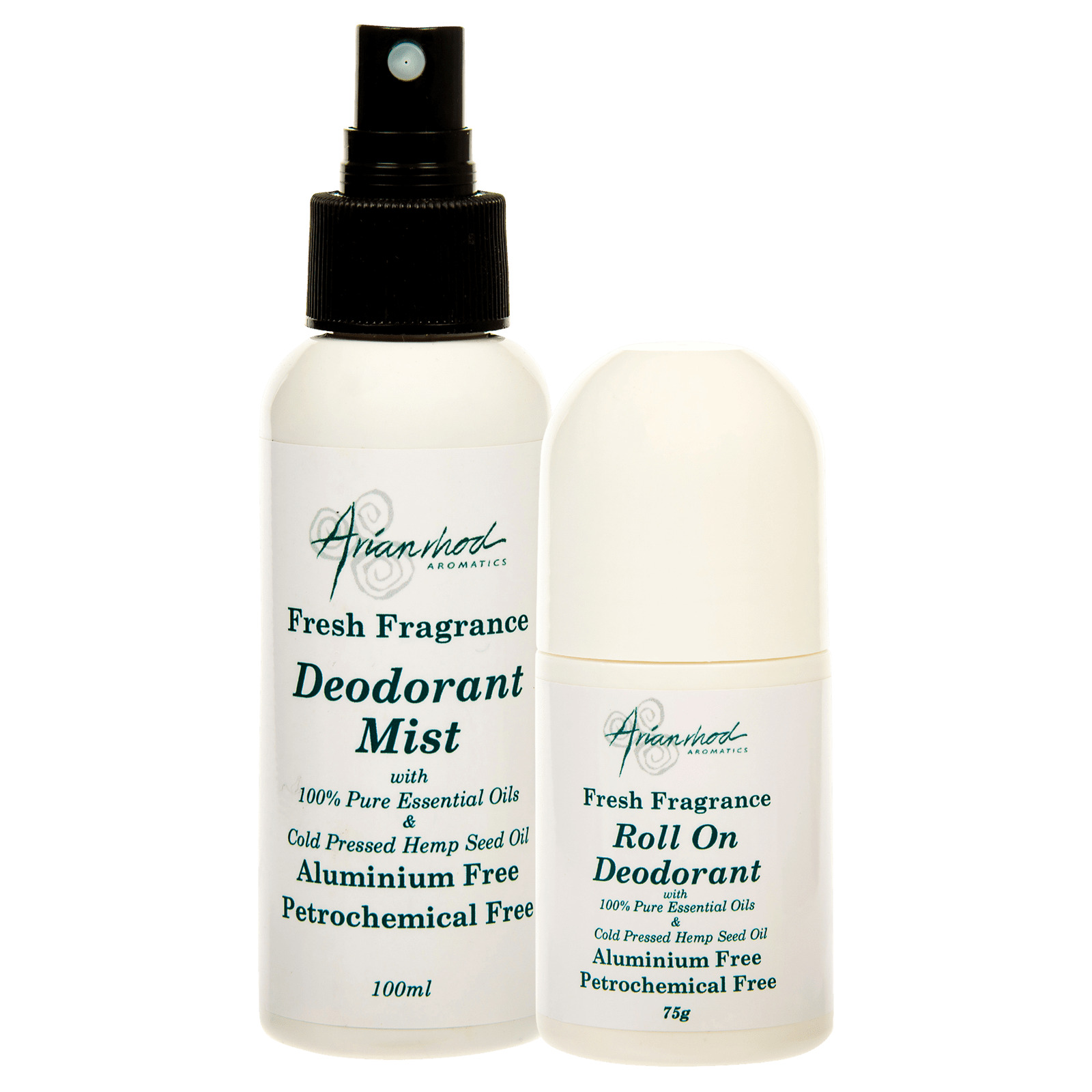 Natural Organic Aluminium-Free Deodorant Fresh Fragrance by Arianrhod Aromatics