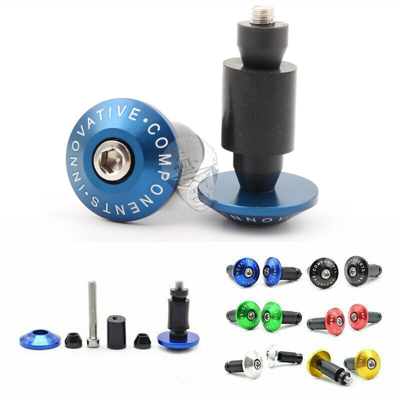 1 Pair Bike Bar End Plugs Bicycle Handlebar End Caps Mountain Road Bike