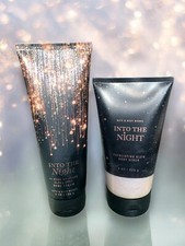 Bath Body Works Into The Night Exfoliating Glow Body Scrub Body Lotion 8 oz