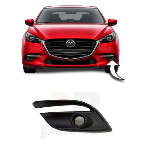 Grille De Phare Antibrouillard Avant Gauche Pour Peugeot 2008 (2020-2024) - Noir Brillant, Neuf