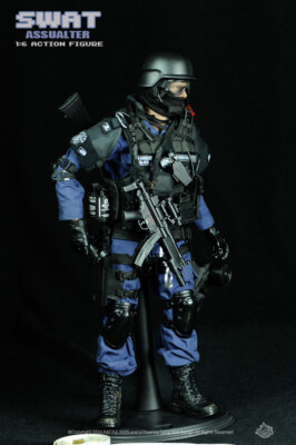 【ウェイン】1/6 SWATとnight ops jumper 2体セット 1/6 SWAT Team Assaulter Attacker Action Figure NX01