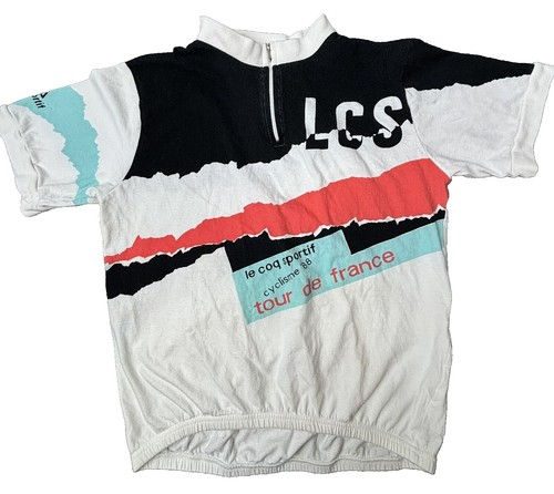 Polo Le Coq Sportif Retro Cycling Jersey Polo Le Coq Sportif