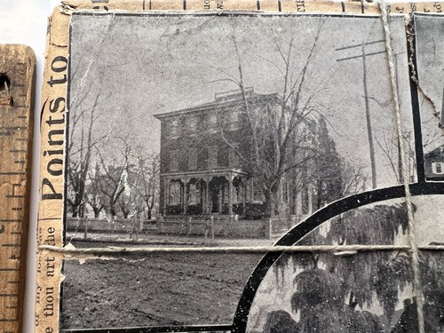 VINTAGE MORAVIAN ARCHIVES BETHLEHEM PA PRINTING BLOCK LOCAL BUILDINGS NEWSPAPER - Picture 3 of 10