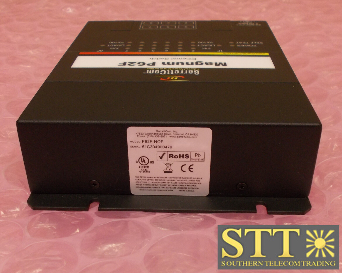 P62F-NOF GARRETTCOM MAGNUM ETHERNET SWITCH / ALCATEL-LUCENT  