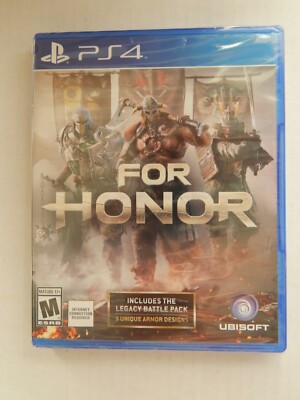 For Honor w/ Legacy Battle Pack Sony PlayStation PS4 Video