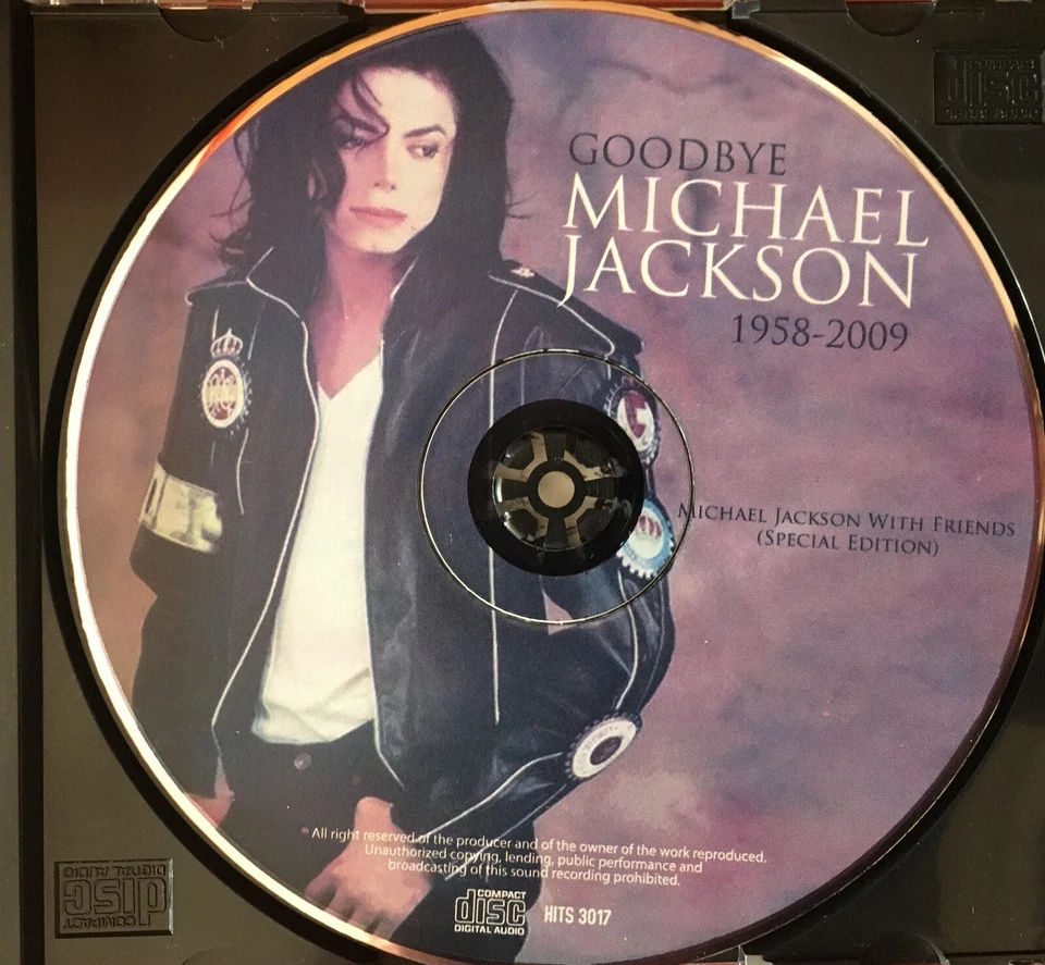 MICHAEL JACKSON WITH FRIENDS SPECIAL EDITION VERY RARE CD - Image 2 of 3