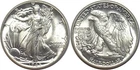 1945 50C Walking Liberty Half Dollar Silver UNC