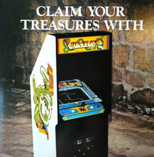 Venture Arcade Flyer 1981 Vintage Original Vi...
