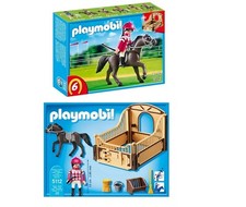 ⭐ Playmobil  5112 Pur-sang arabe et jockey⭐