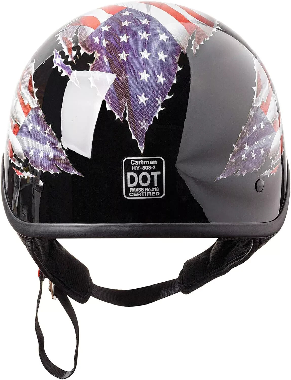 Cartman Cruiser Scooter Motorcycle Half Face Helmet DOT Approved OPEN BOX XL