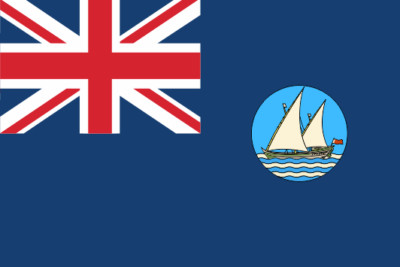 Fahne British Ensign of Aden (1937-63) 30 x 45 cm Bootsflagge Premium
