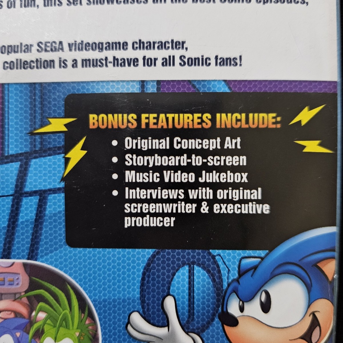 Sonic UnderGround~ Collector s Edition~Vol. 1 ~ 3 Disc Set ~ DVD