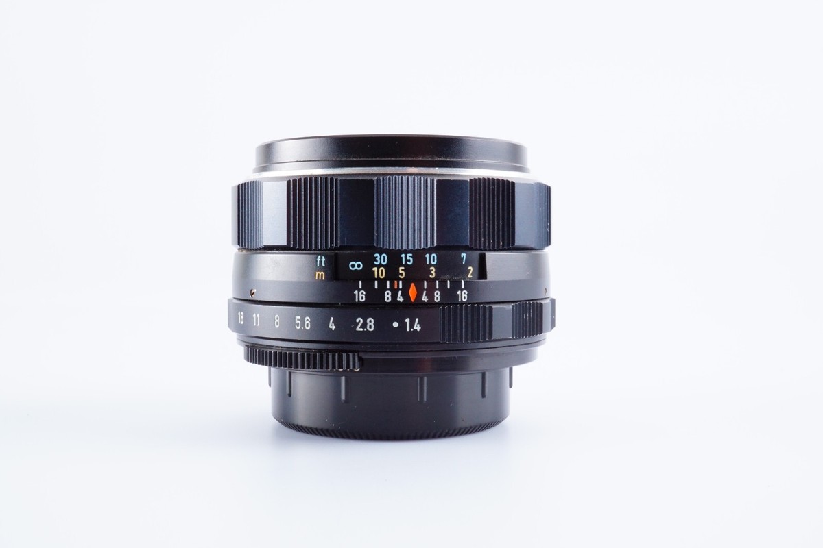 EX+5 Asahi PENTAX Super Takumar 50mm F/1.4 MF Standard Lens For
