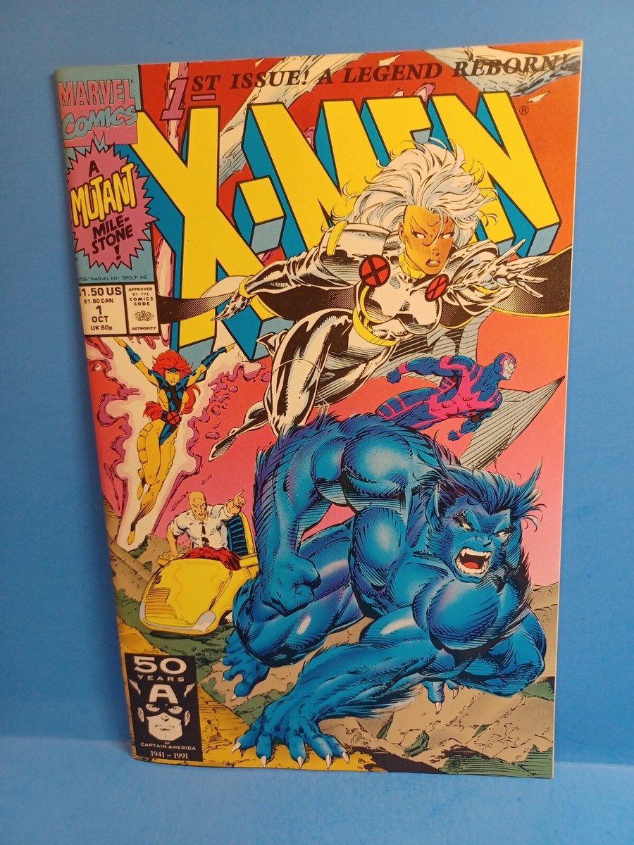 X-Men #1 Jim Lee From Oct 1991 Best Selling Comic Of All Time HOT