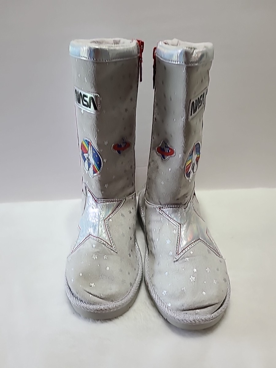 Buy Skechers NASA Star Glamslam Explorer Tall High Boot Size 13y