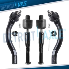 Front Inner & Outer Tie Rod Ends for 2006 2007 2008 2009 2010 2011 Honda Civic