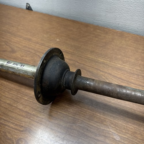 1980 Honda ATC 185 ATC185 Rear Axle Shaft with washer and nuts - Picture 5 of 12