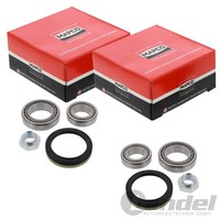 2X Mapco RADLAGER-SATZ Hinten Passend FüR CitroËN C25 Jumper Fiat Ducato Talento