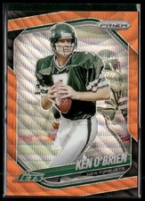 2025 Panini Prizm #185 Ken O'Brien Orange Wave #/65
