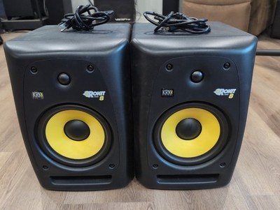 2- KRK Rokit 8 RPG2 Powered 100W Studio Monitor  Pro Audio , Original PAIR