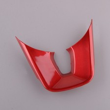 Red Steering Wheel Lower Panel Trim Cover Frame Fit for Kia Forte K3 2019-2022