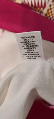 New York & Company Women's Dashiki Print Sleeveless Cotton Dress Size Small - Picture 9 of 11