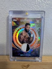 Trick Williams Superstar-Worn Relic /50 Gold Stone - Topps WWE Universe 2025