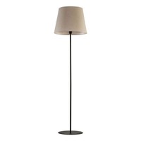 Stehlampe Stehleuchte Wohnzimmer Stoff Schirm 151 Cm Niedrig Modern Wohnlich E27